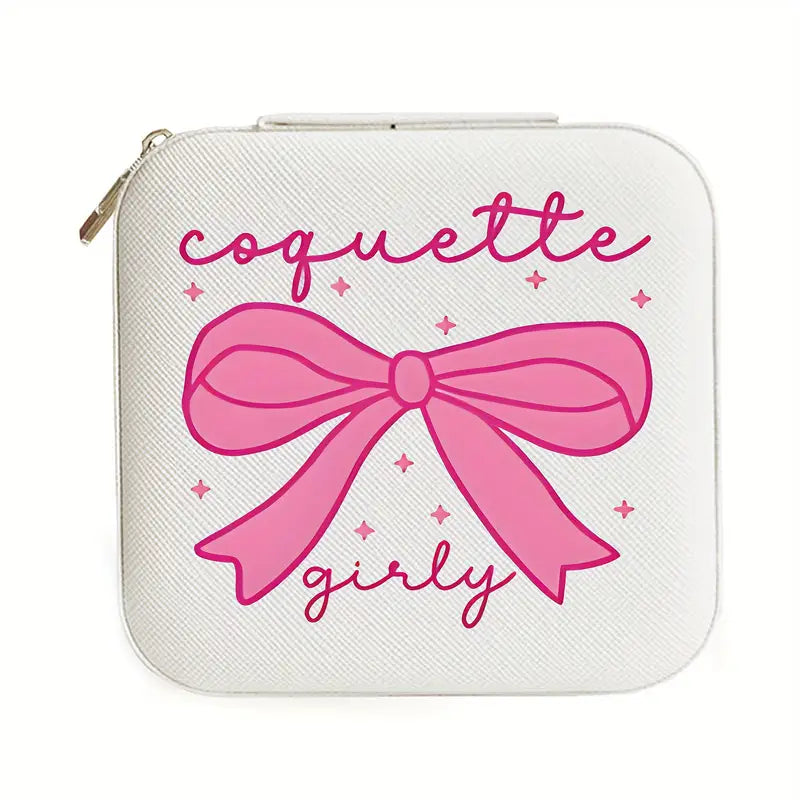 Aura Beadery Coquette Travel Jewelry Box