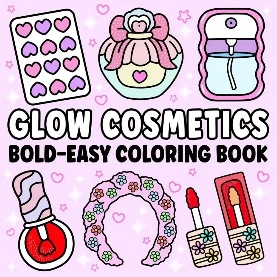 Aura Lifestyle™ Glow Cosmetics Coloring Book