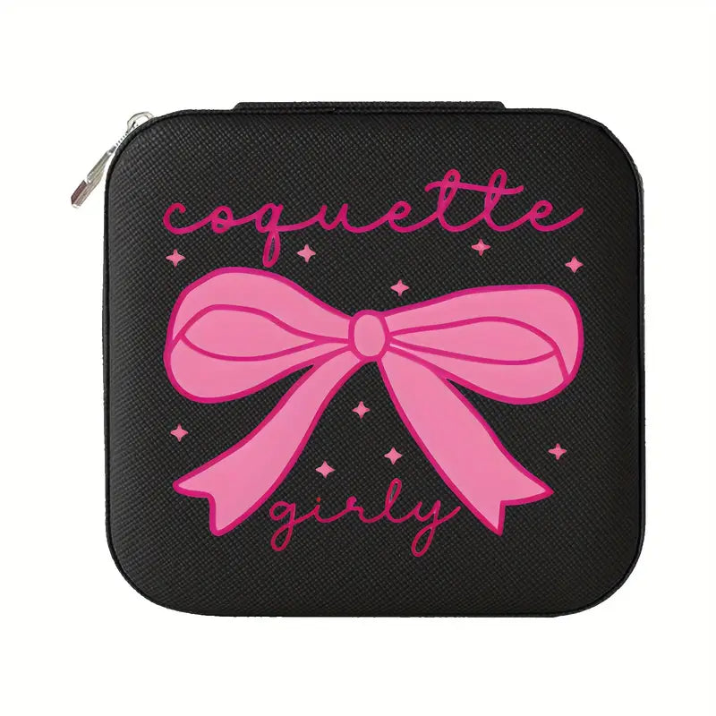 Aura Beadery Coquette Travel Jewelry Box