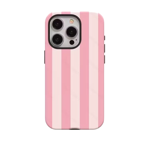 Aura Lifestyle™ Pink Stripe Phone Case