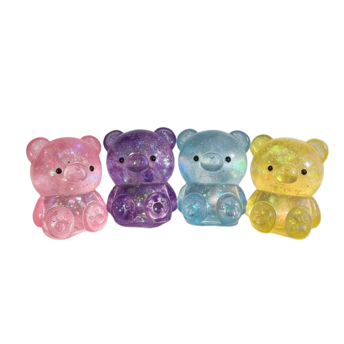 Aura Lifestyle™ Mystery Glow Bear Squishy