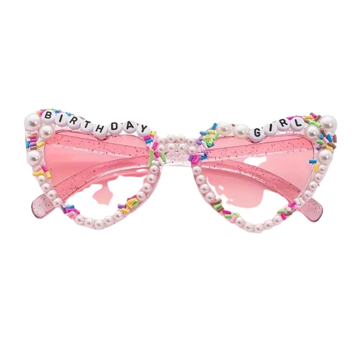Aura Body™ Birthday Babe Heart Glasse
