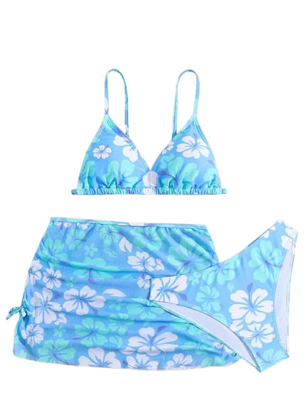 Aura Body™ Floral Hawaiian 3pcs Set