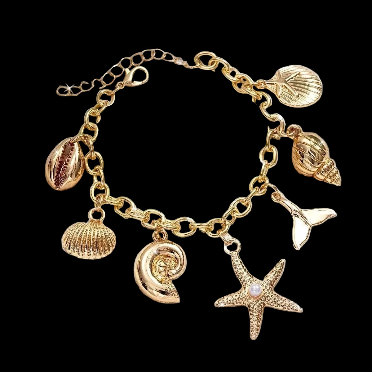 Aura Beadery™ Mermaid Treasure Charm Bracelet
