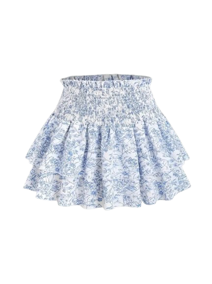 Aura Body™ Blue Bloom Skirt