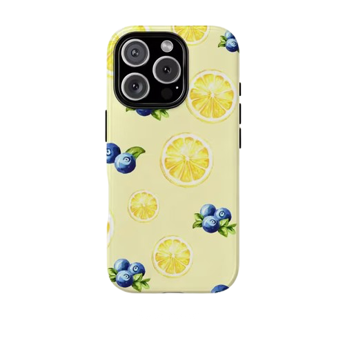 Aura Lifestyle™ Lemon Berry Pop Phone Case
