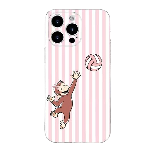 Aura Lifestyle™ Monkey Volleyball Phone Case