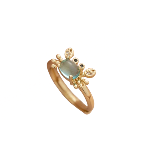 Aura Beadery™ Coastal Cutie Crab Ring