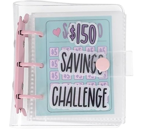 Aura Lifestyle™ Mini Money Saving Binder