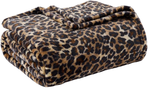 Aura Home™ Cheetah Print Throw
