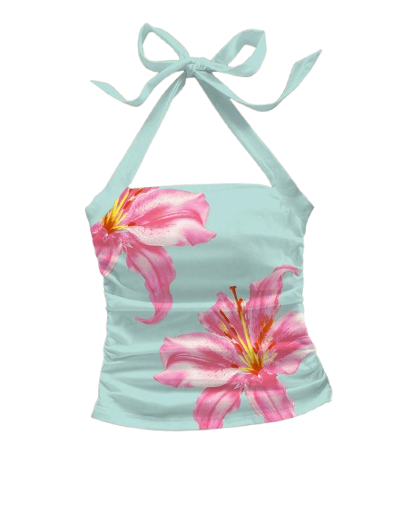 Aura Body™ Petal Pop Halter Top