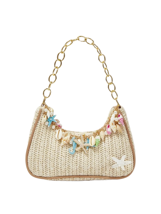 Aura Lifestyle™ Seashell Beach Bag
