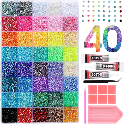 Aura Lifestyle™ Bling It Up Bedazzle Kit 40 piece